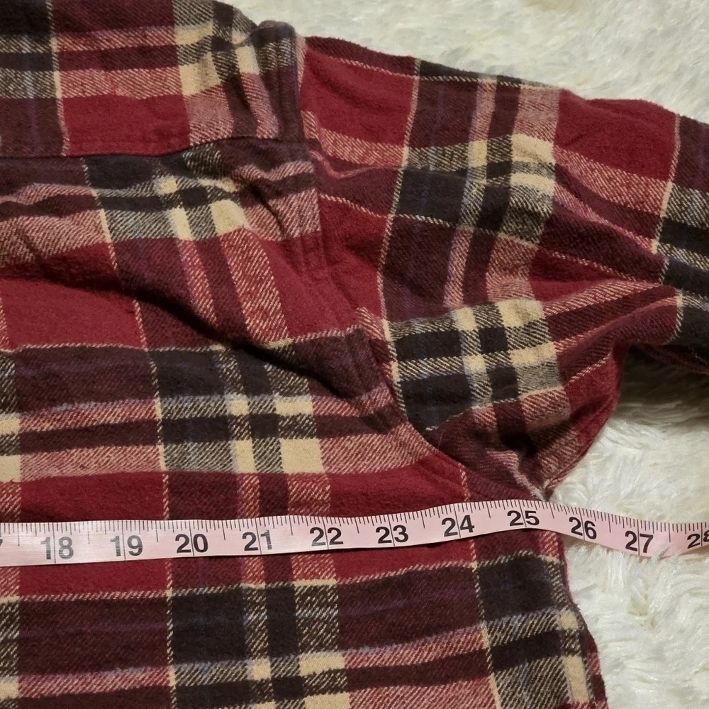 FIELD & STREAM Classic Red Plaid Men's heavyweight Flannel Shirt Sz. XXL